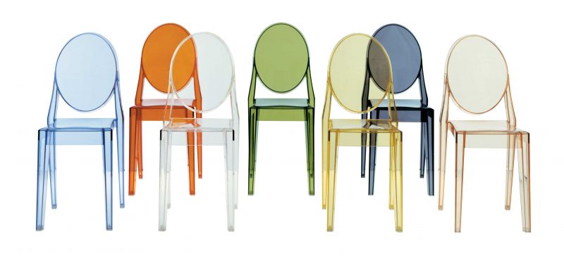 Victoria Ghost Stuhl 2-er Set Kartell